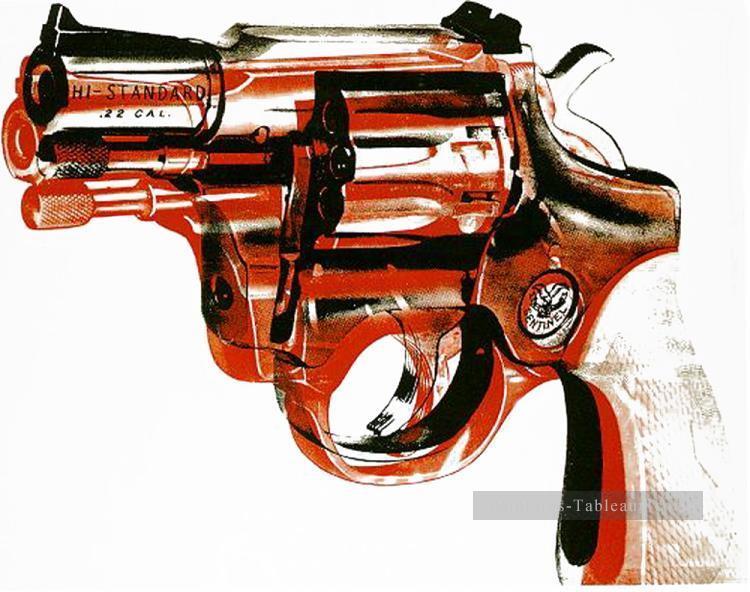 Gun 7 Andy Warhol Oil Paintings